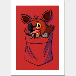 Foxy in my Pocket -ORIGINAL- Posters and Art